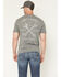 Image #1 - Troll Co Men's Twisting Wrenches Short Sleeve Graphic Work T-Shirt, Heather Grey, hi-res
