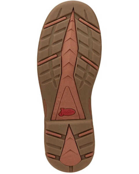 Image #5 - Justin Men's Rush Lacer Work Boots - Soft Toe, Brown, hi-res