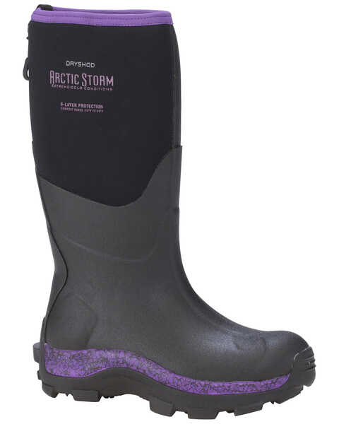 Image #1 - Dryshod Women's Arctic Storm High Winter Boots - Round Toe, Black, hi-res