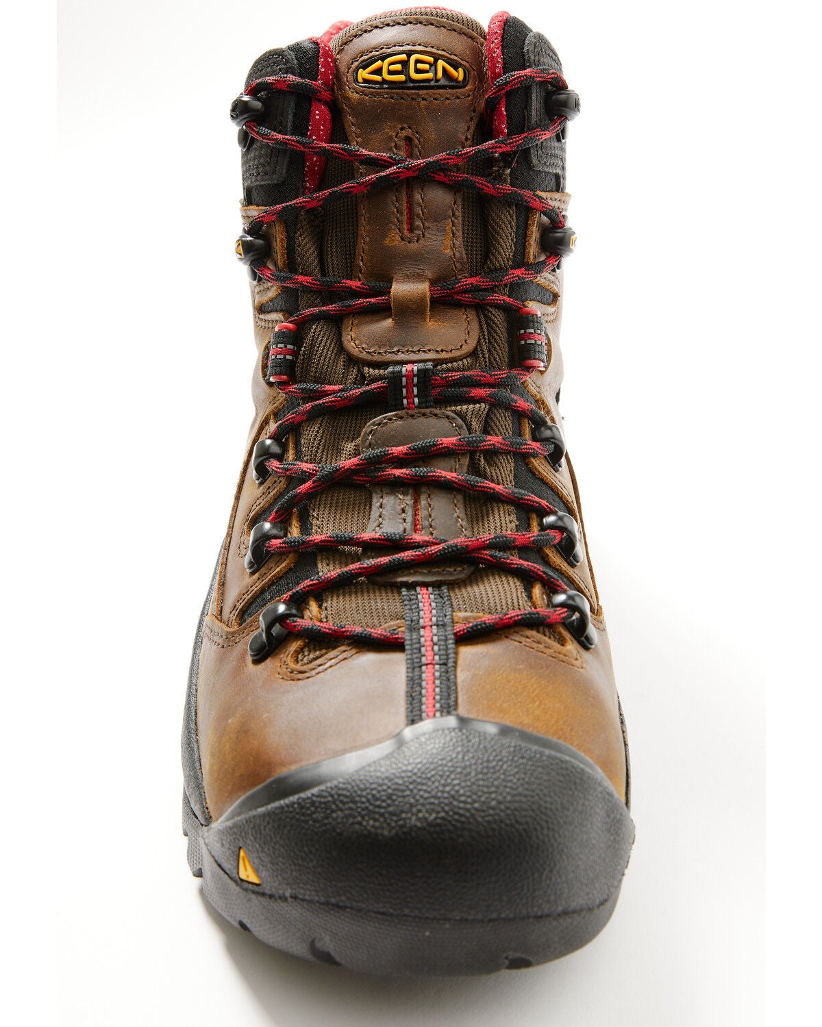 Image #2 - Keen Men's Pittsburgh Mid Waterproof Boots - Steel Toe, Bison, hi-res