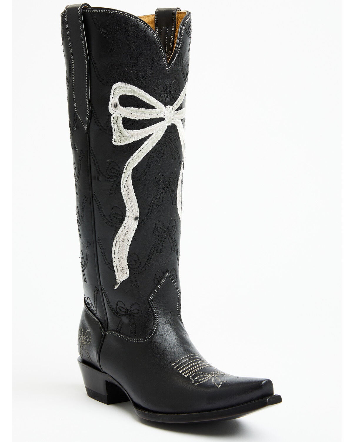 Yippee Ki Yay by Old Gringo Women's Super Shy Western Boots - Snip Toe, Black, hi-res