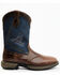 Image #2 - Brothers and Sons Men's Xero Gravity Lite Western Performance Boots - Broad Square Toe, Dark Brown, hi-res