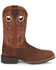 Image #2 - Justin Men's Bowline Western Boots - Broad Square Toe , Brown, hi-res