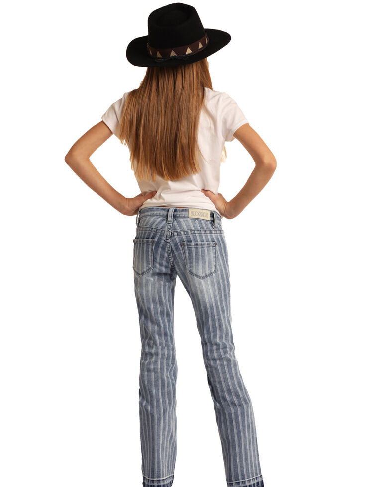 Dekorative ledsage Særlig Rock & Roll Denim Girls' Striped Trouser Jeans | Sheplers