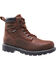 Image #1 - Wolverine Men's Floorhand Waterproof 6" Work Boots - Round Toe, Dark Brown, hi-res