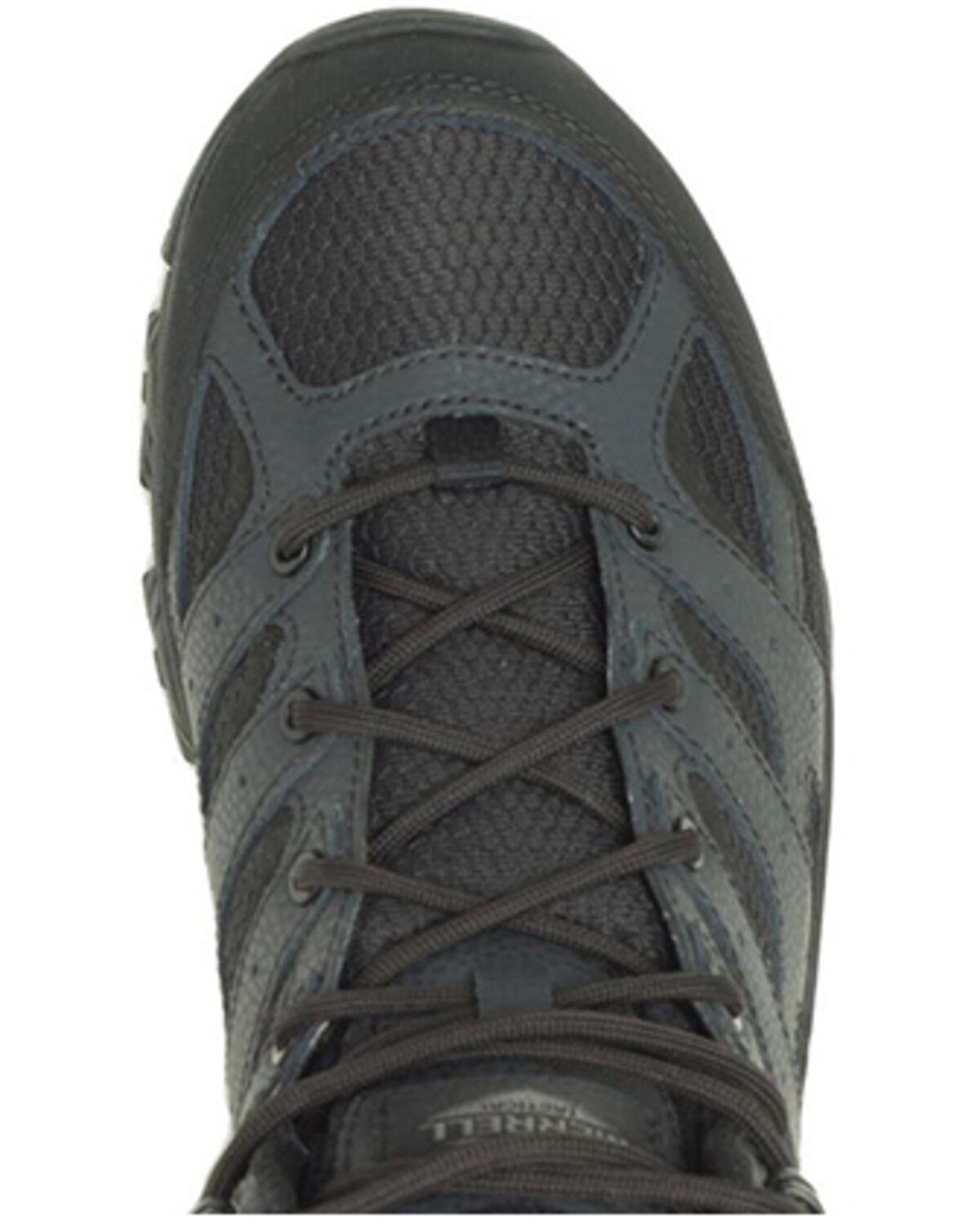 Image #4 - Merrell Men's Moab 3 Mid Tactical Waterproof Boots - Soft Toe, Black, hi-res