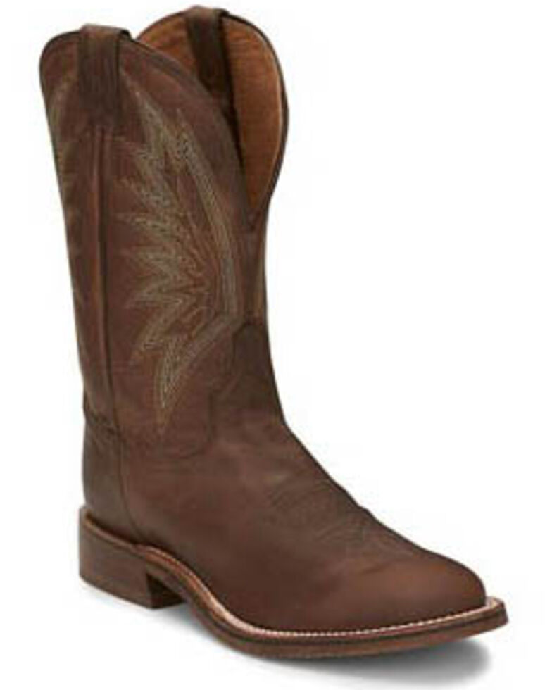Tony Lama Men's Conner Tobacco Western Boots - Round Toe, Brown, hi-res