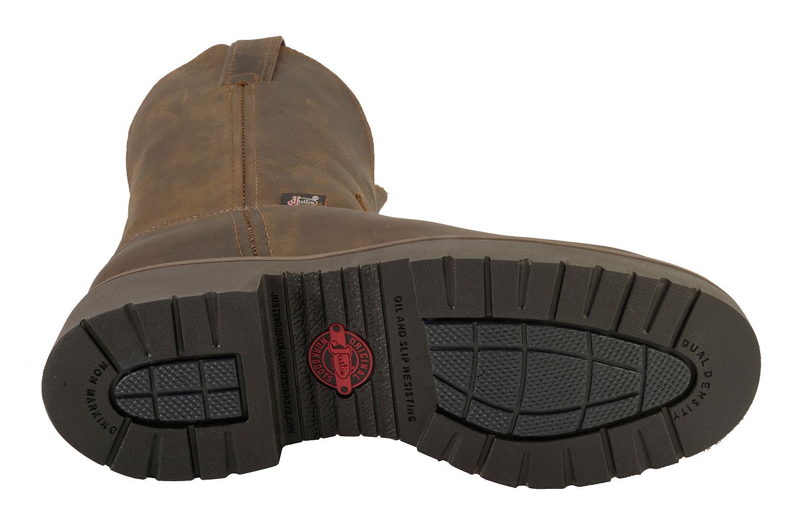 justin jmax steel toe boots