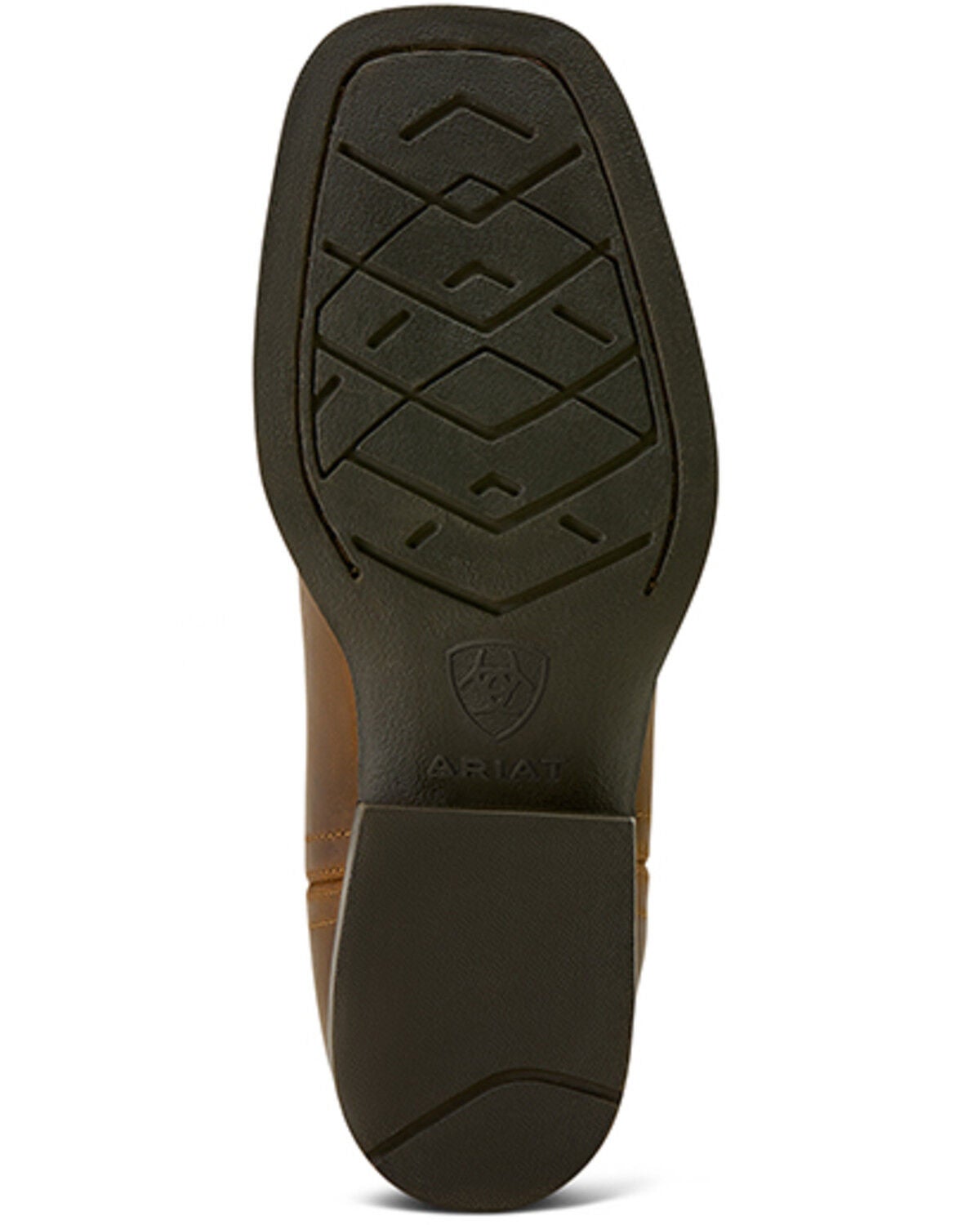 Image #7 - Ariat Boys' Booker Distressed Chelsea Boots - Broad Square Toe, Distressed Brown, hi-res