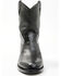 Image #4 - Cody James Black 1978® Men's Carmen Exotic Teju Lizard Roper Boots - Round Toe, Black, hi-res