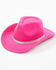 Image #1 - Shyanne Girls' O Dolly Felt Cowboy Hat, Pink, hi-res