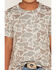 Image #3 - Burlebo Boys' Deer Camo Print Short Sleeve Performance Shirt, Camouflage, hi-res