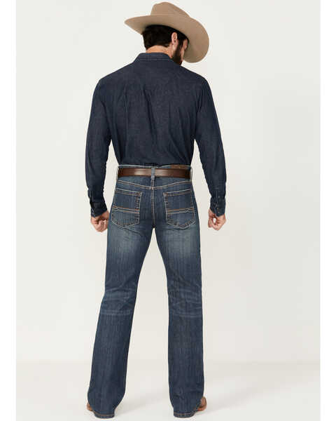 Image #3 - Cody James Men's Colton Medium Wash Relaxed Bootcut Stretch Denim Jeans, Medium Wash, hi-res