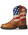 Image #2 - Ariat Women's Heritage Patriot Western Performance Boots - Round Toe, , hi-res