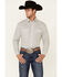 Rough Stock By Panhandle Men's Sand Southwestern Geo Print Long Sleeve Snap Western Shirt, Sand, hi-res