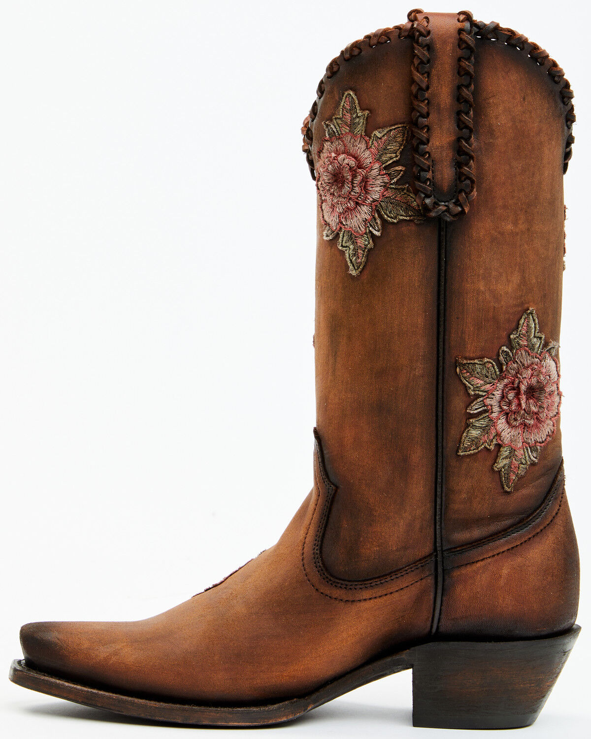 Image #3 - Shyanne Women's Amaryllis Western Boots - Snip Toe, Brown, hi-res