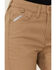 Image #2 - Ariat Women's Rebar PR Made Tough Straight Pants, Khaki, hi-res