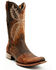 Image #1 - Corral Men's Embroidered Western Boots - Square Toe, Chocolate, hi-res