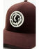 Image #2 - Brixton Men's Rival Stamp Ball Cap, Burgundy, hi-res