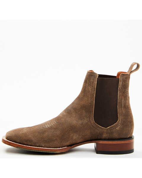 Image #3 - Cody James Men's Ruben Roughout Casual Boots - Broad Square Toe, Brown, hi-res