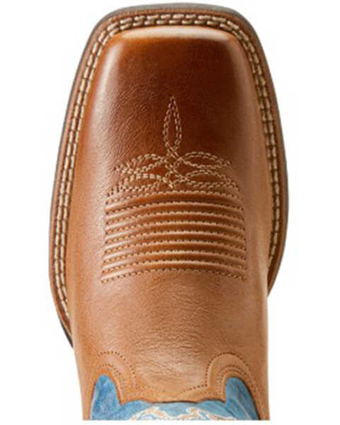 Image #4 - Ariat Women's Cattle Caite StretchFit Performance Western Boots - Broad Square Toe , Brown, hi-res