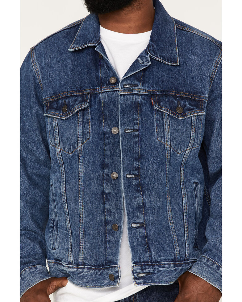 levi's medium wash denim jacket