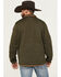 Image #4 - Cinch Men's Solid 1/4 Snap Pullover, Olive, hi-res