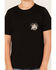 Image #3 - Sable Sky Boys' Rodeo Legend Short Sleeve Graphic T-Shirt, Black, hi-res