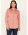 Image #1 - Ariat Women's Rebar Made Tough VentTEK DuraStretch Work Shirt , Red, hi-res