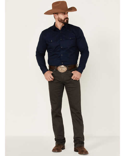 Image #1 - Cody James Men's Appaloosa Gray Wash Slim Straight Stretch Denim Jeans , Grey, hi-res