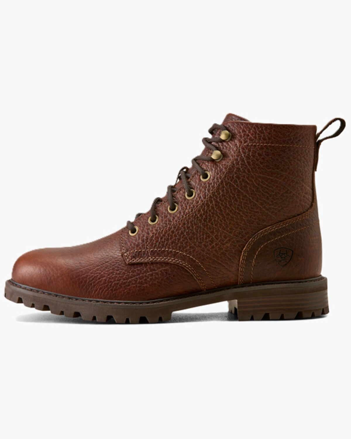 Image #2 - Ariat Men's Moorland Casual Ankle Boots - Round Toe, Brown, hi-res