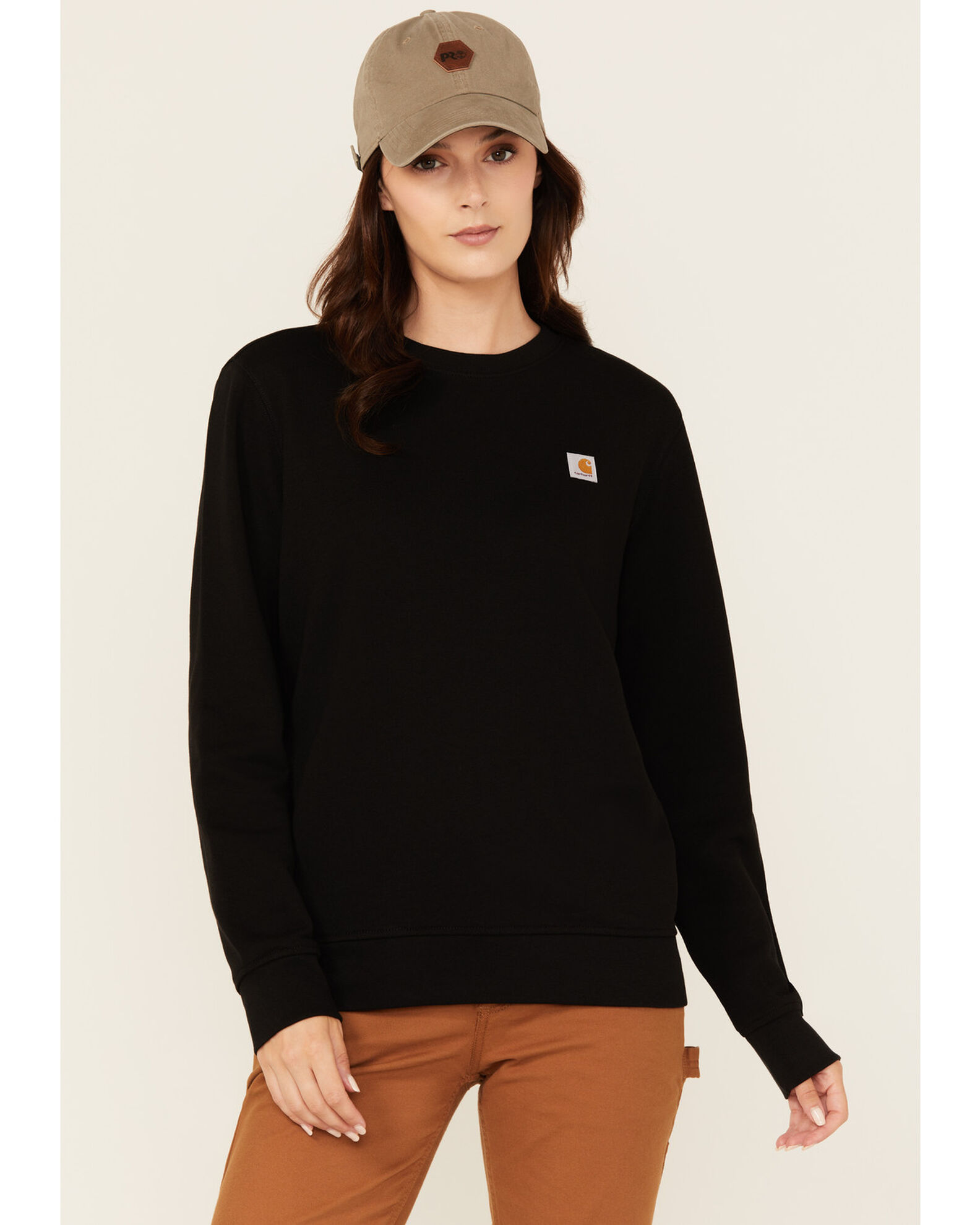 Carhartt Women s Relaxed Fit Midweight French Terry Crewneck Sweatshirt Sheplers