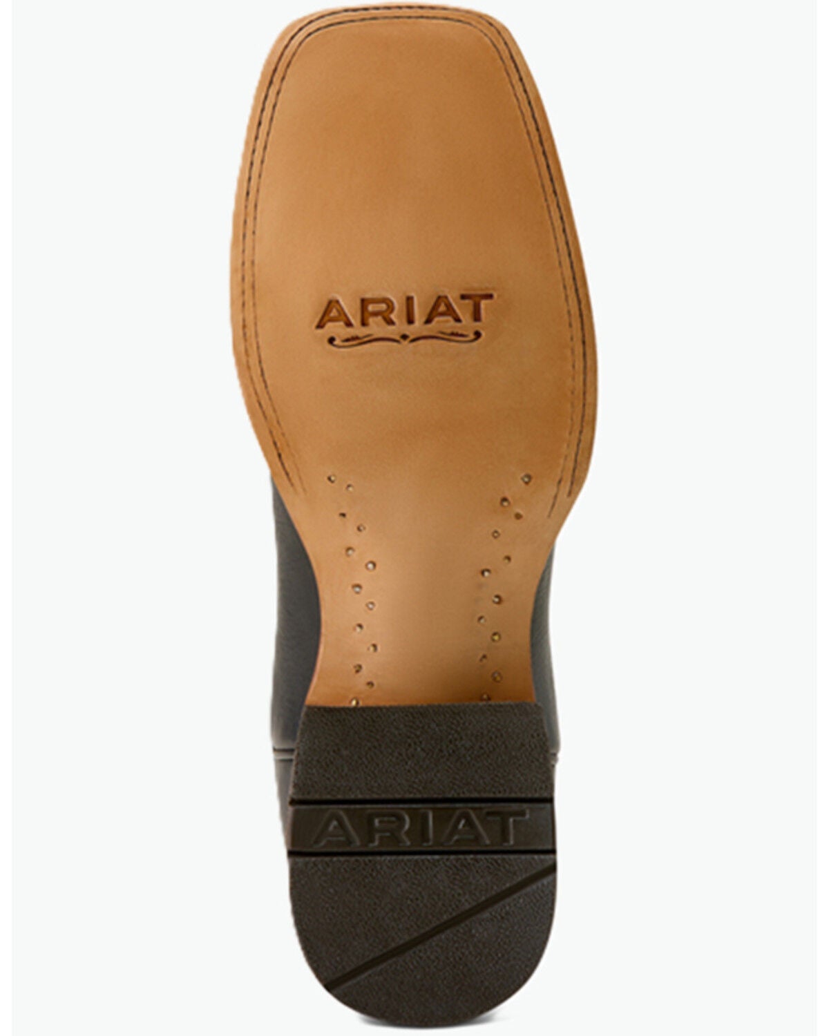 Image #5 - Ariat Men's Country Roads Western Boots - Broad Square Toe, Black, hi-res