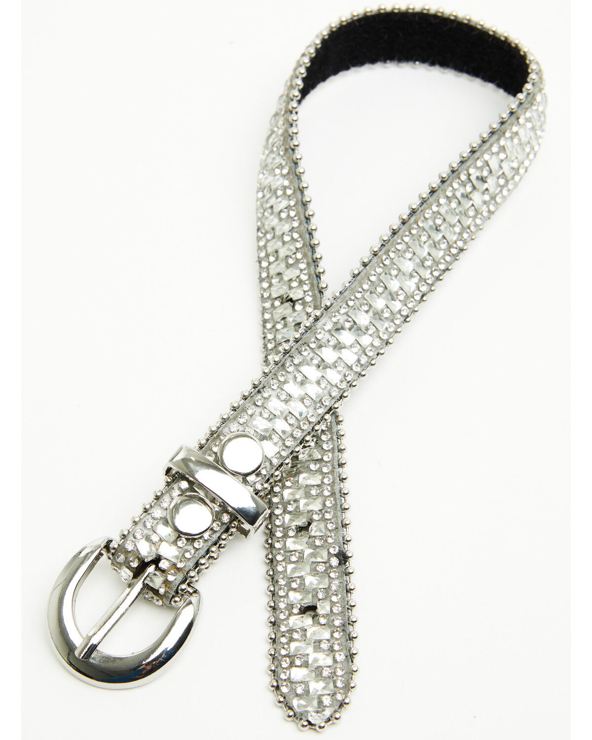 Image #3 - Shyanne Women's Rhinestone Boot Strap, Silver, hi-res