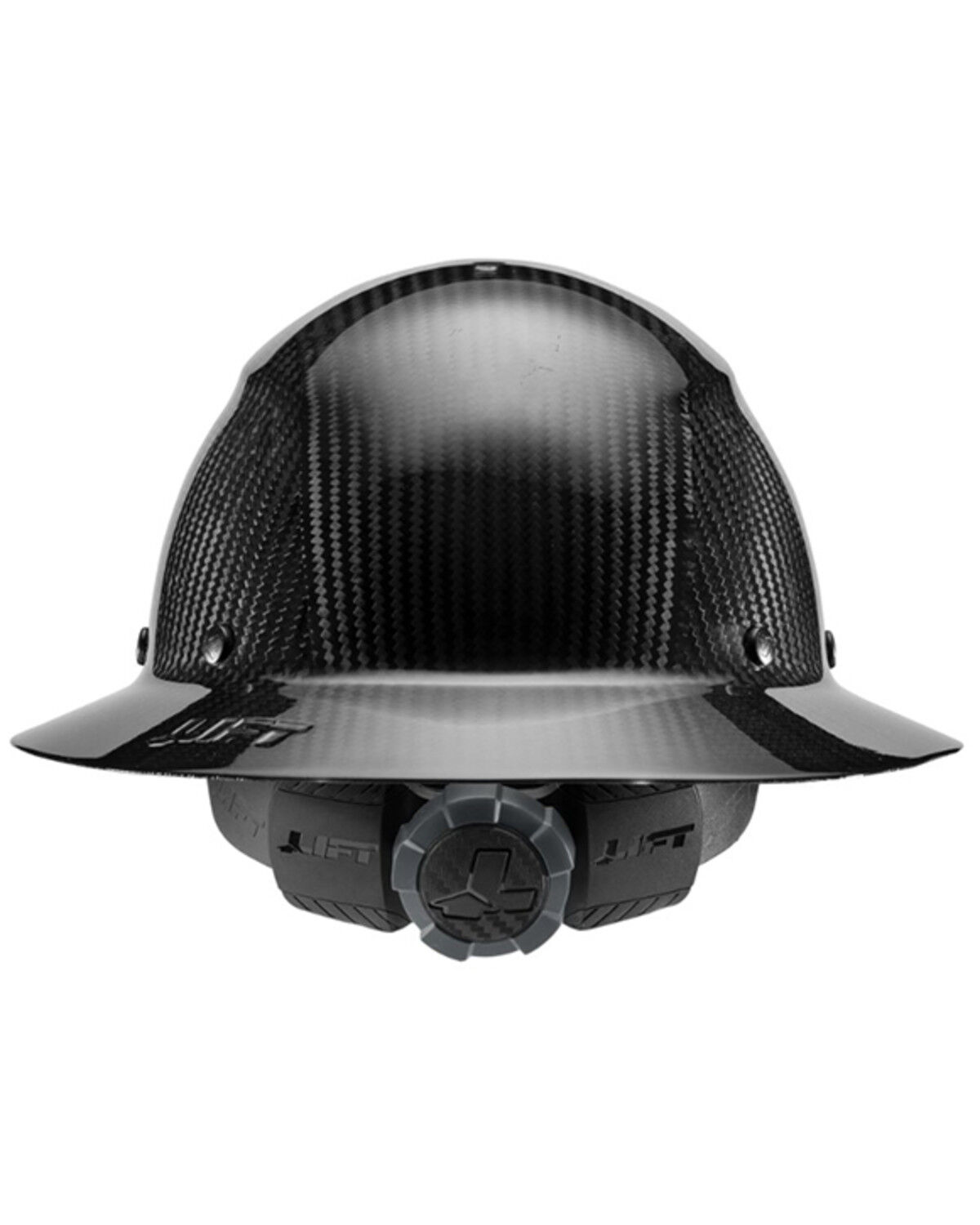 Image #3 - Lift Safety Dax Carbon Fiber ANSI-C, TYPE 1 Full Brim Hard Hat, Black, hi-res