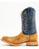 Image #3 - Justin Men's 11" Fergus Roughout Performance Western Boots - Square Toe , Tan, hi-res