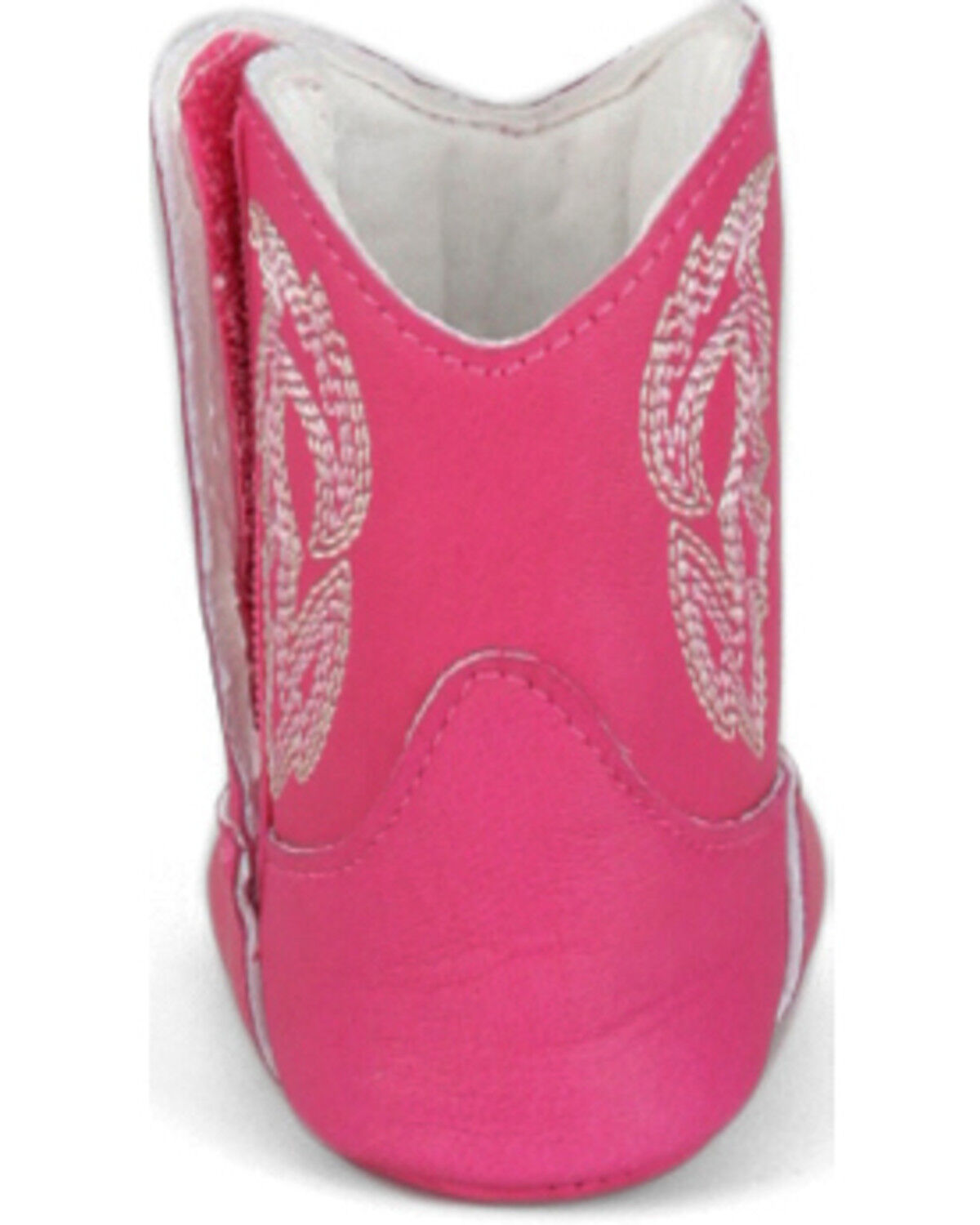 Image #5 - Justin Infant Boys' Baby Canter Western Boots - Round Toe, Pink, hi-res