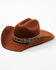 Image #1 - Idyllwind Women's Saville Felt Cowboy Hat, Rust Copper, hi-res