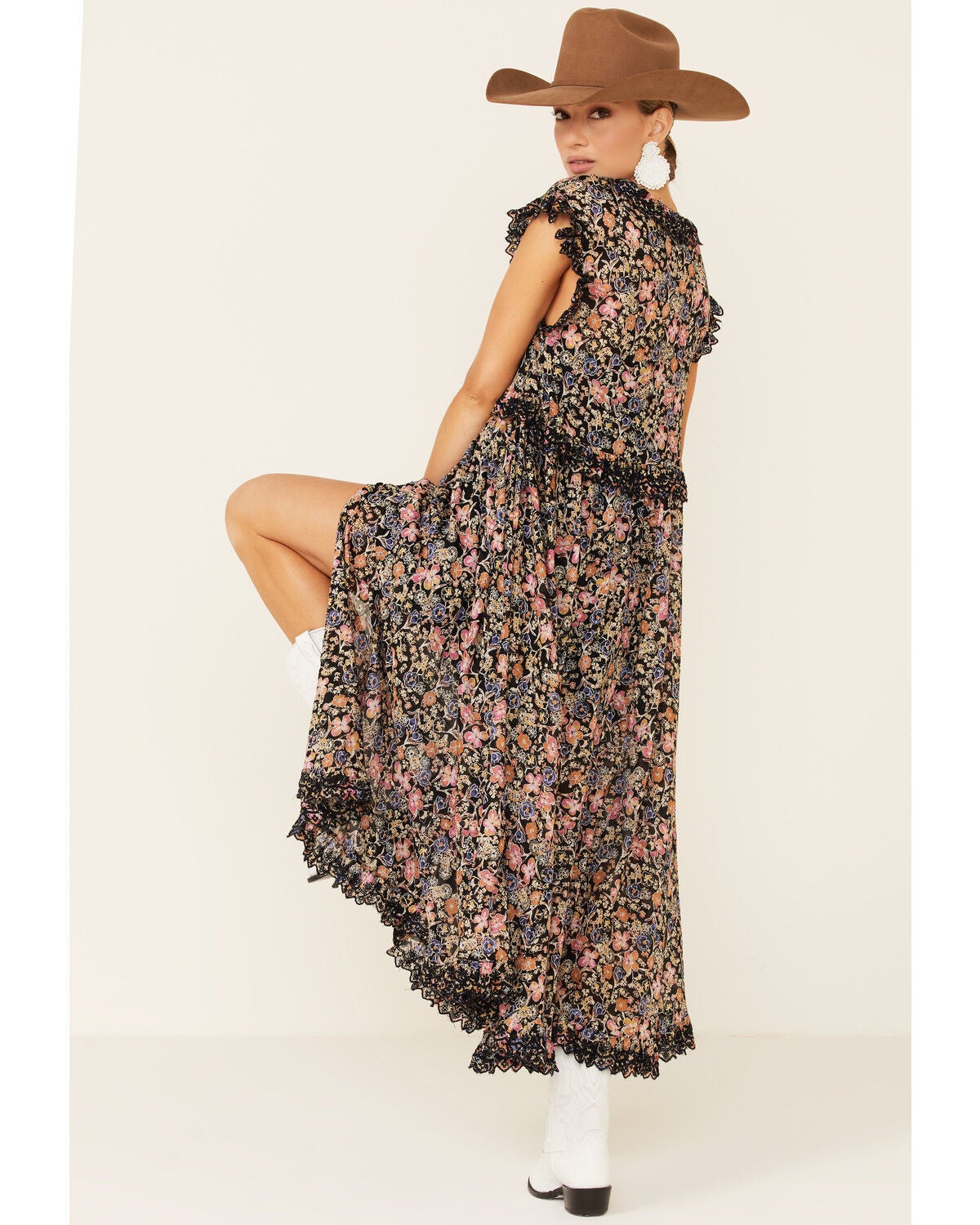 free people butterfly midi dress