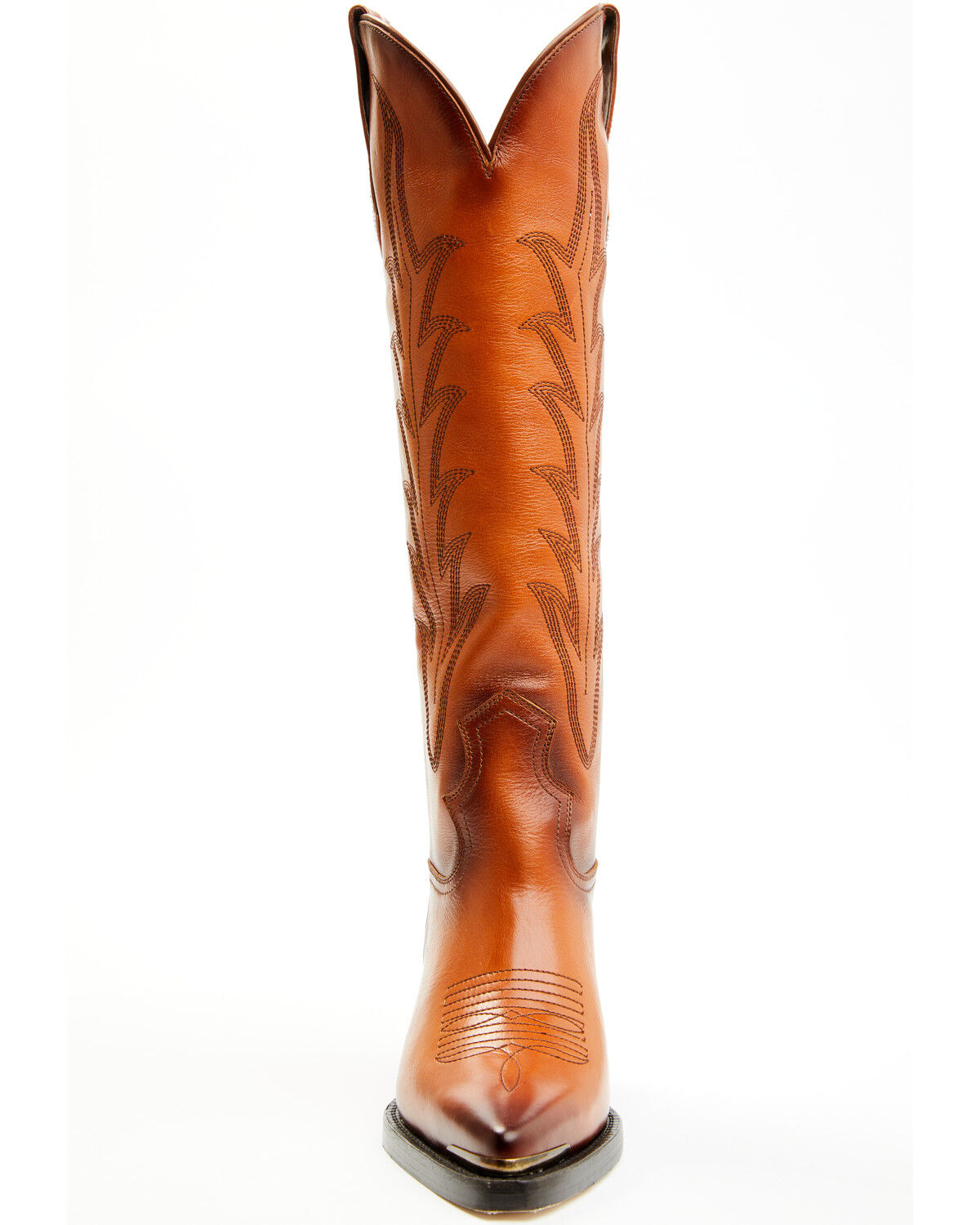 Image #5 - Wonderwest Women's Estilo Tall Western Boots - Snip Toe, Brown, hi-res