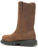 Wolverine Men's Nubuck Wellington Pull On Work Boots - Steel Toe, Brown, hi-res