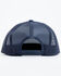 Image #3 - Lazy J Ranch Men's Navy Sky Logo Patch Mesh-Back Ball Cap, Navy, hi-res
