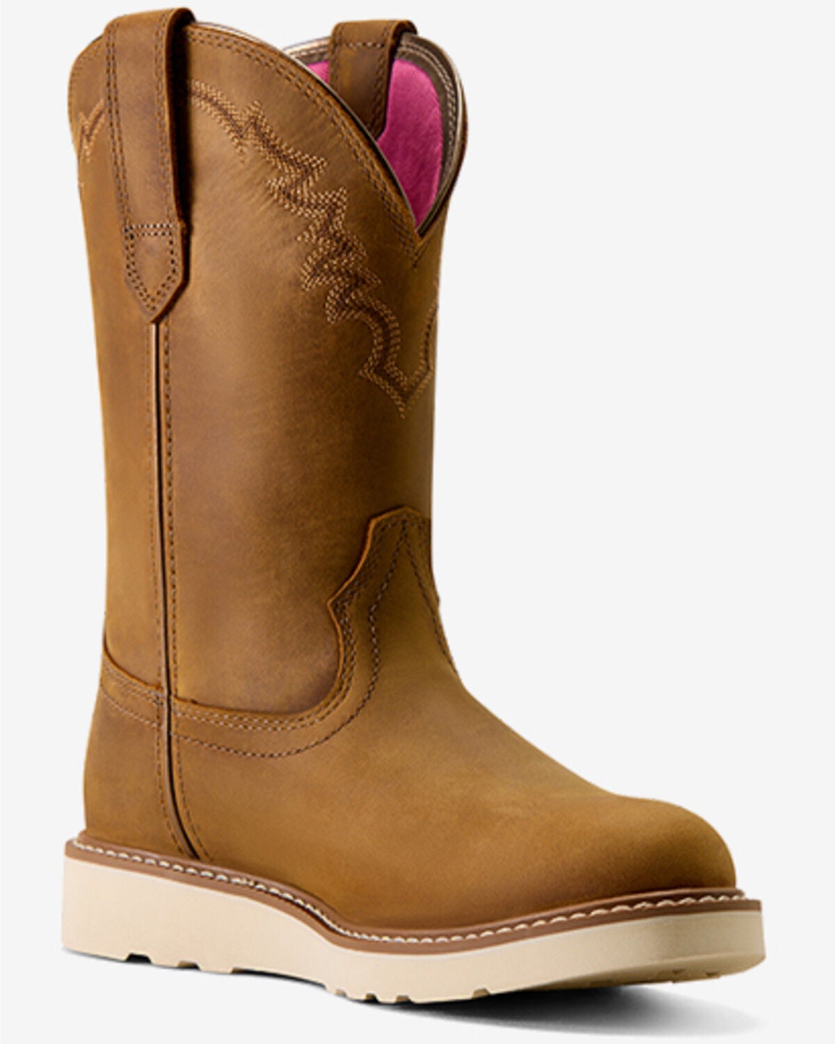 Ariat Women's Southlite Waterproof Performance Western Boots - Round Toe, Brown, hi-res