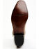 Image #7 - Lucchese Men's Distressed Shell Cowhide Western Boots - Snip Toe, Beige/khaki, hi-res