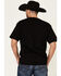 Jack Daniel's Men's Bottle Banner Flag Graphic T-Shirt , Black, hi-res