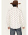 Image #4 - Moonshine Spirit Men's In the Light Floral Print Long Sleeve Snap Western Shirt, Cream, hi-res