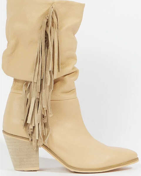 Image #2 - Matisse Women's Brin Mid-Calf Western Boots - Pointed Toe, Natural, hi-res