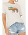Image #3 - Kerusso Women's Bison Short Sleeve Graphic Tee, Oatmeal, hi-res