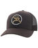 Image #1 - Hooey Men's Strap Logo Trucker Cap, Brown, hi-res