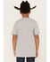 Image #4 - Cody James Boys' Cowboy Short Sleeve Graphic T-Shirt, Silver, hi-res